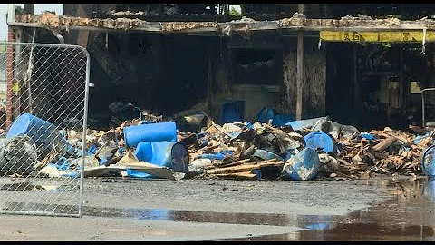 Large fire destroys International Bakers Services