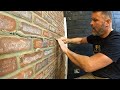 How to install thin brick like a pro