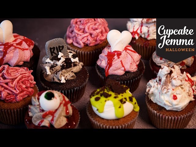 HALLOWEEN SPECIAL at the Crumbs & Doilies Shop | Cupcake Jemma