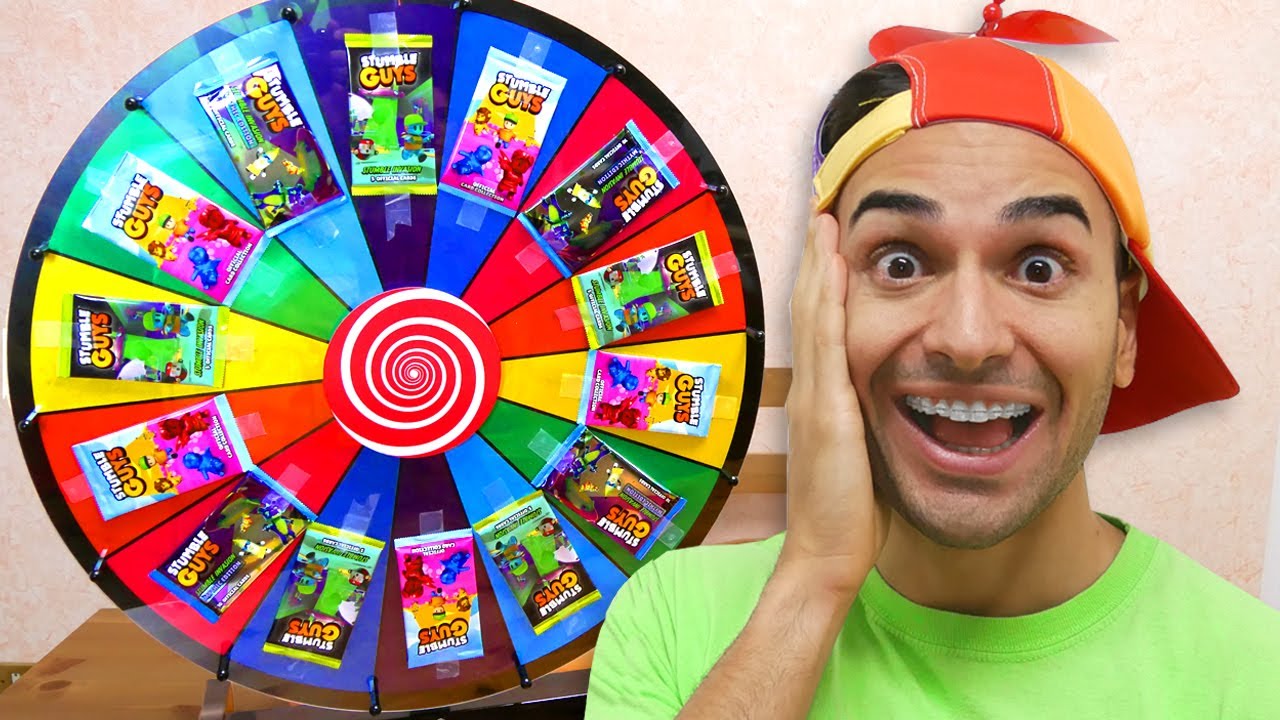 LA RUOTA DELLE CARTE DI STUMBLE GUYS NELLA VITA REALE