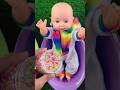 😍 Ultimate Rainbow Candy BathTub Experiment with M&M’s & Slime Cutting #shortvideo #shorts
