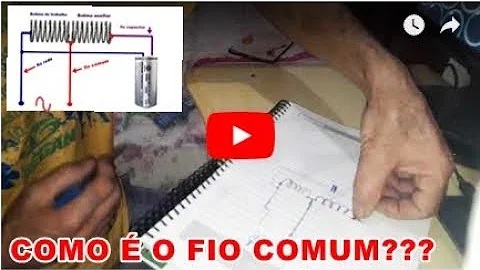 Qual é o fio comum do motor PPA?