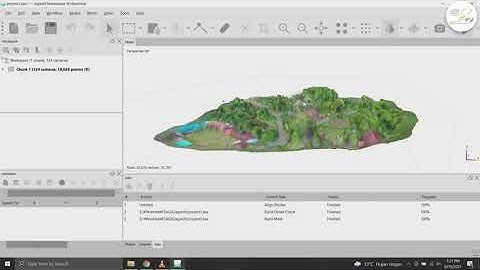 TUTORIAL 3 : Pengolahan ORTHOMOSAIC MAP Menggunakan AGISOFT METASHAPE