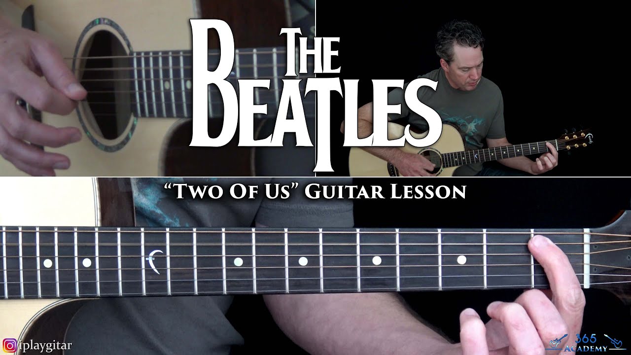  The Beatles - Two Of Us (Chords)