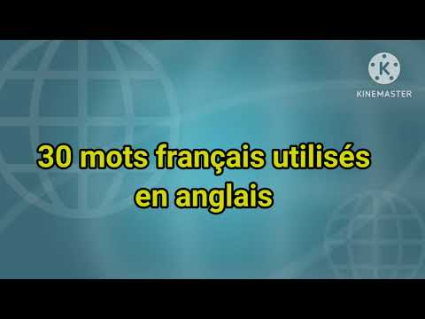 30 english words we use in french les mots français semblables en anglais apprendre le français