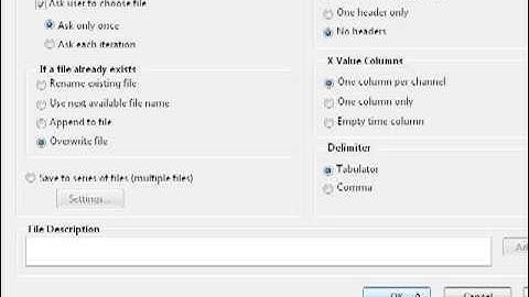 Read and Write Measurement files