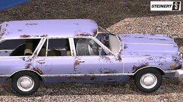 Lybover RECYCLING (BULK .ID)  - 3D animatie Automobiel Shredder lijn door Steinert