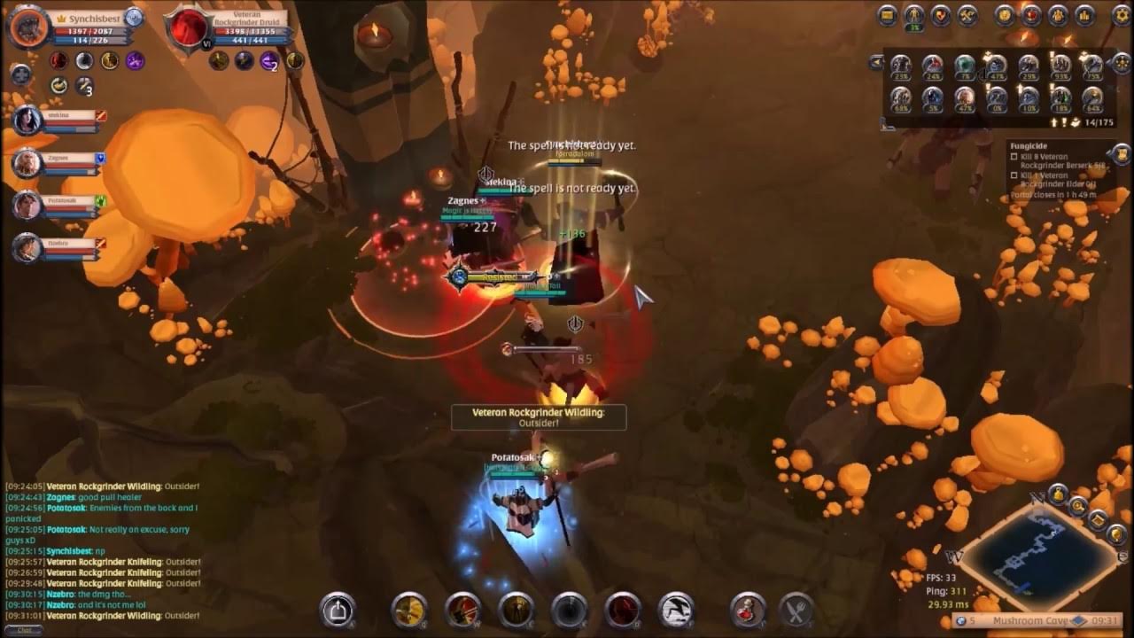 Albion Online Tier 6 Expedition // Hammers gameplay YouTube