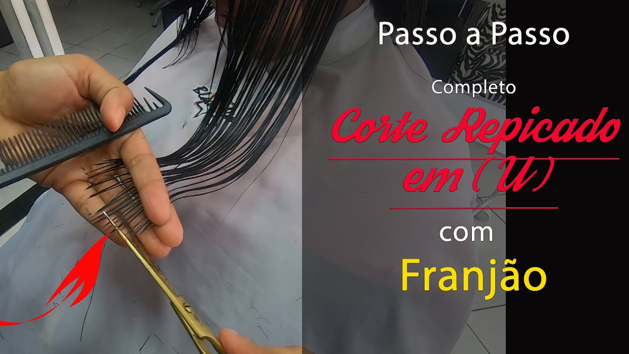 Corte Passo a passo corte repicado em