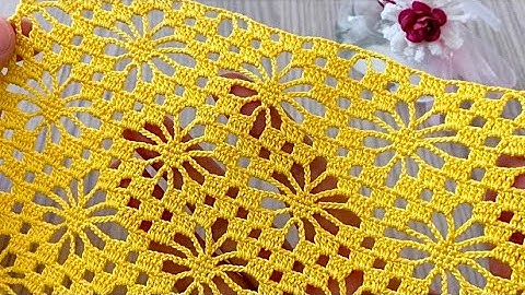 AWESOME SINGLE Crochet Sweather, Tile, Runner, Shawl Pattern Tutorial @HorrorCaseFiles6868