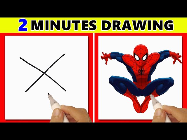 How to Draw a Superhero Drawing Step by Step