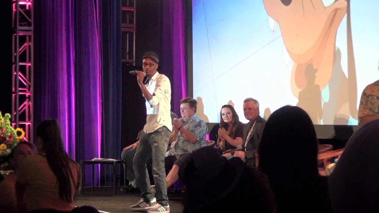 Tevin Campbell performs live at Disneys A Goofy Movie 20th Anniversary reunion at D23 Expo 2015