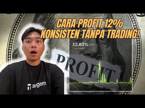 CARA MENDAPATKAN PROFIT 12% TANPA HARUS TRADING DI CRYPTO‼️
