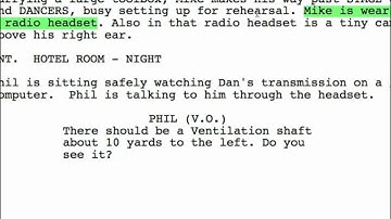 Writing better scene description