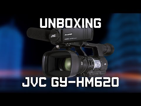 JVC GY-HM620 Unboxing
