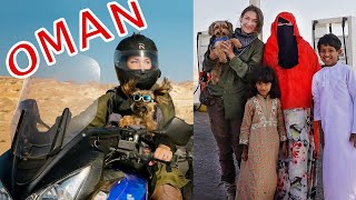 GIRL travels with DOG in MIDDLE EAST