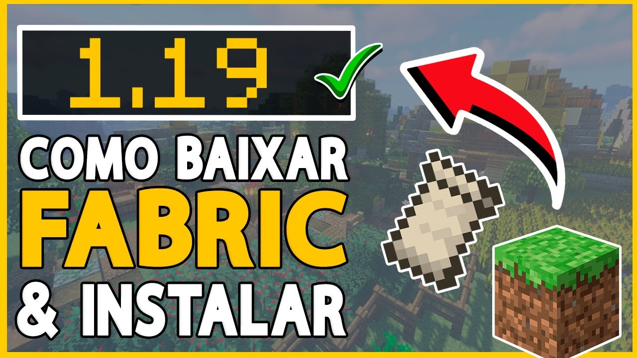 Como Instalar o FABRIC no MINECRAFT 1.19 e Instalar Mods na 1.19