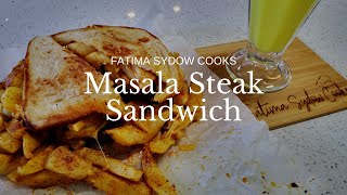 TOASTED MASALA STEAK SANDWICH