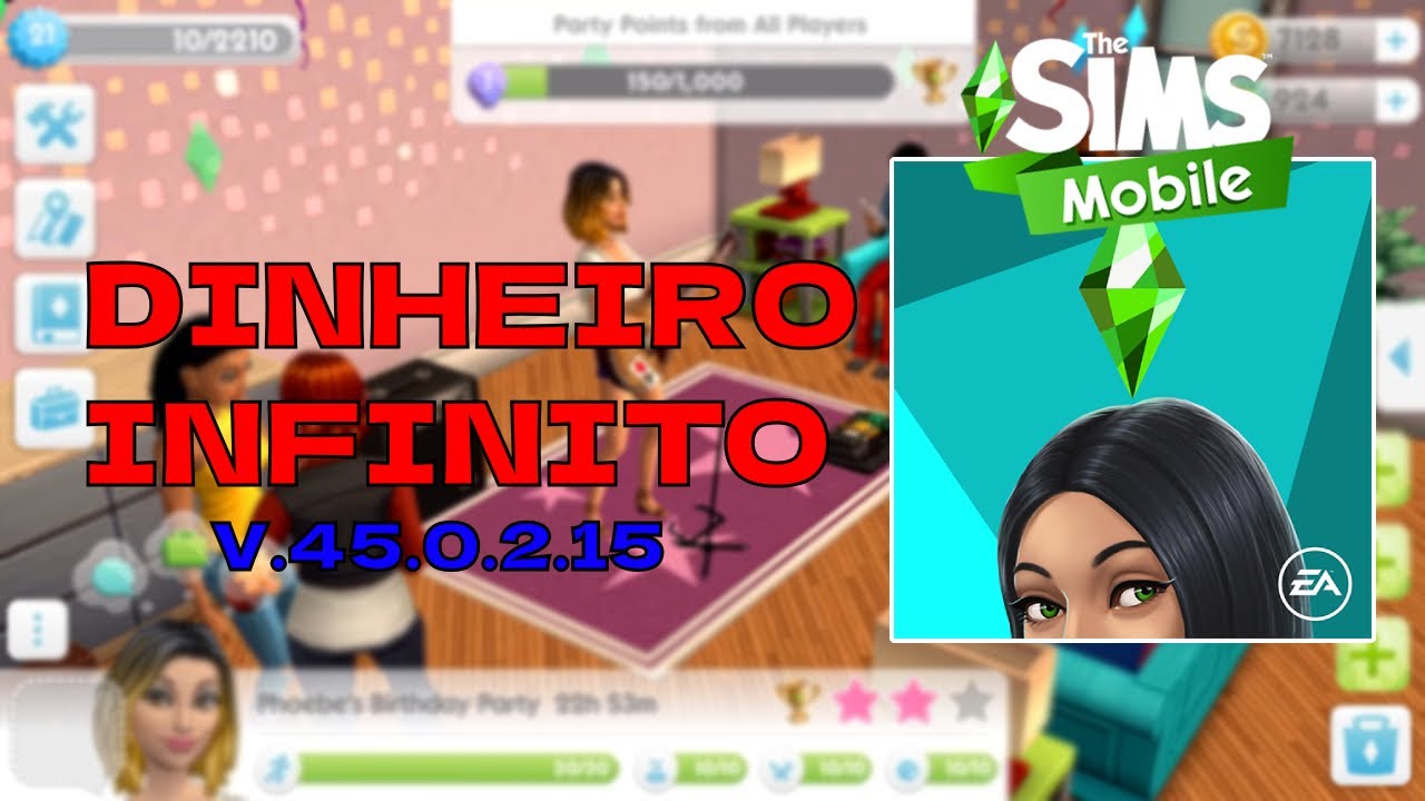 THE SIMS MOBILE DINHEIRO INFINITO APK MOD ATUALIZADO *2024* - YouTube
