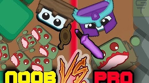 *PRO vs NOOB* (Starve.io Zombie Mode )
