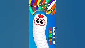 Worms Zone.io Epic Gameplay #shorts #short#viral#tranding #saampwalagame#wormszoneio #wormhole#snake