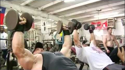 Branch Warren, Dumbbell Incline Press 3 Minutes Straight, Voice Over by Josh Bryant