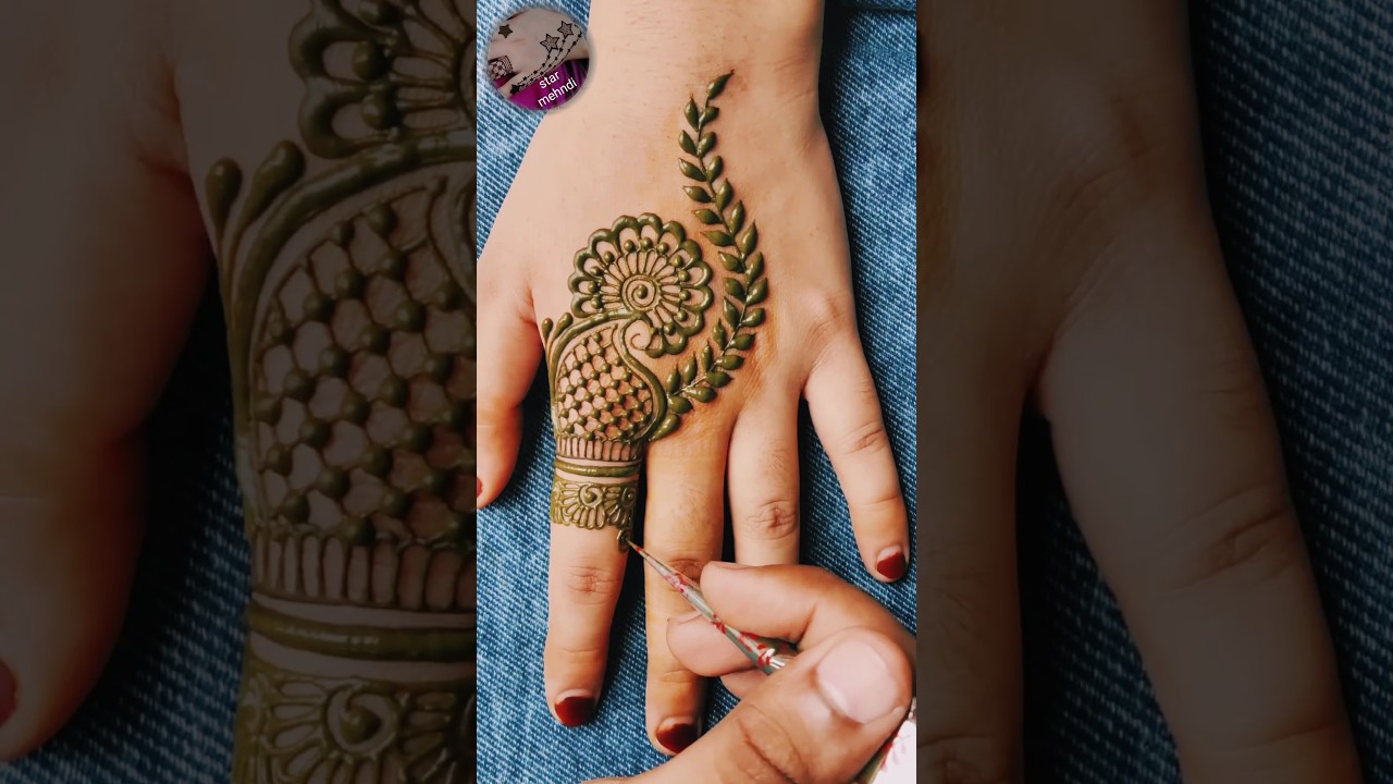 50 Simple Henna Tattoos For Women  Men 2023