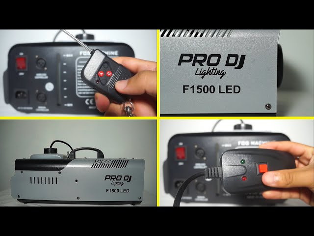 Maquina de humo F1500L PL Pro Light 6 LEDS RGB