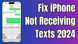 How To Fix Iphone Not Receiving Text Messages Ios 17 - 2024