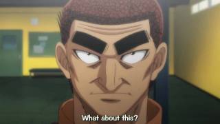 Some interesting Aokimura faces from champion road movie : r/hajimenoippo