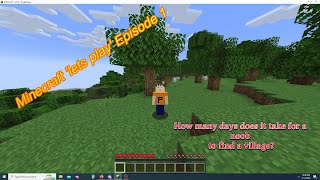 Minecraft Lets play series Ep  1