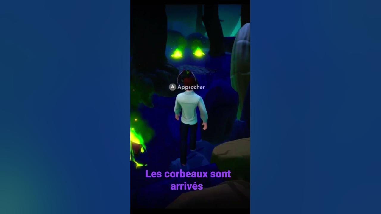 DISNEY DREAMLIGHT VALLEY comment nourrir les CORBEAUX YouTube