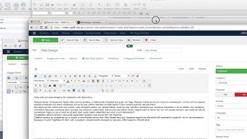Joomla Page formatting - Pasting from word or external sources