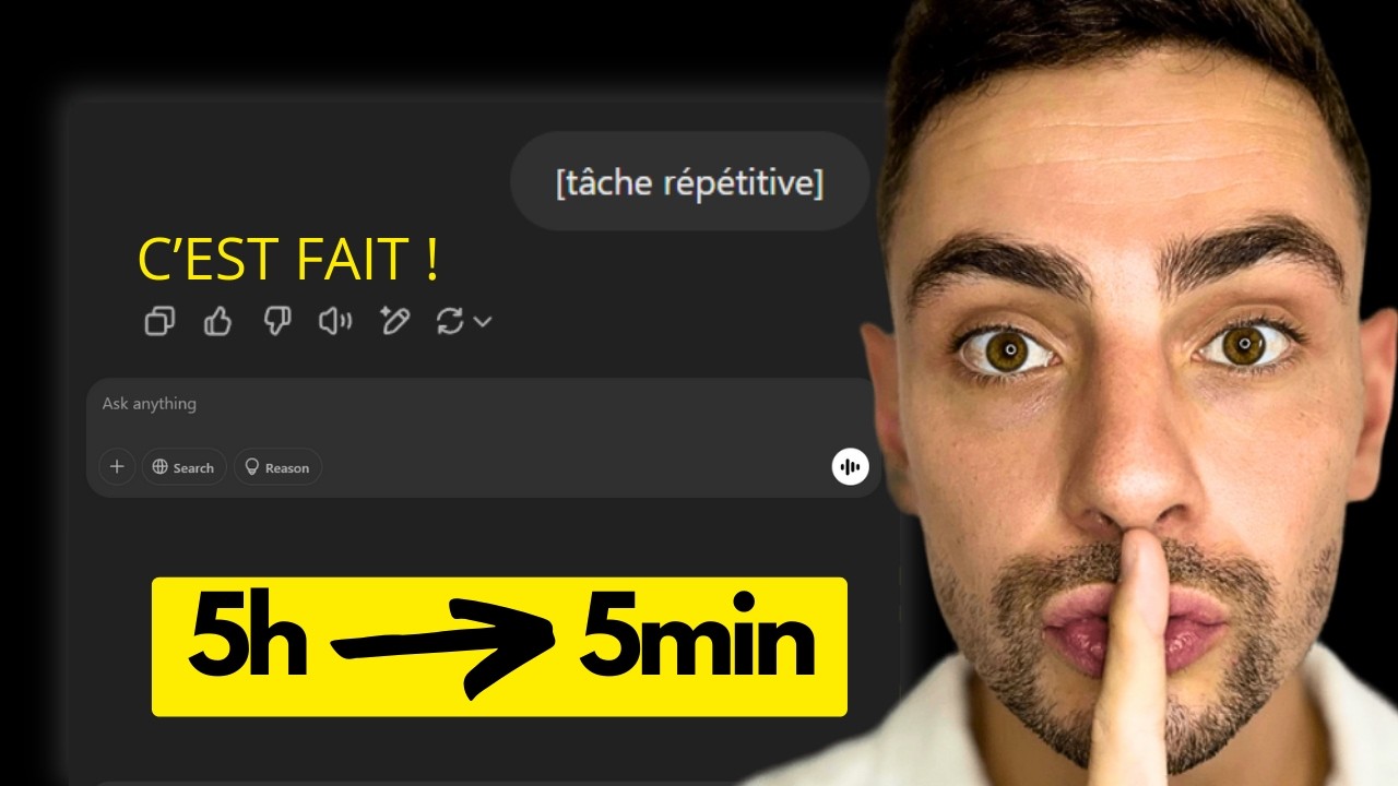 PRODUCTIVITÉ PRO : 5 Prompts ChatGPT qui Font le Travail à Votre Place ⏱️