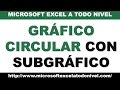 Como crear un Gráfico Circular con subgráfico Circular o de Barras