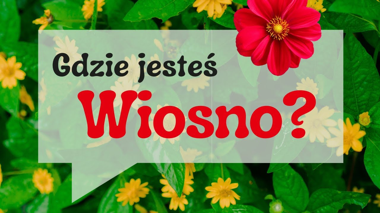 Scenariusz przedstawienia na powitanie wiosny - GDZIE JESTEŚ, WIOSNO? - Fragment (scena 1)