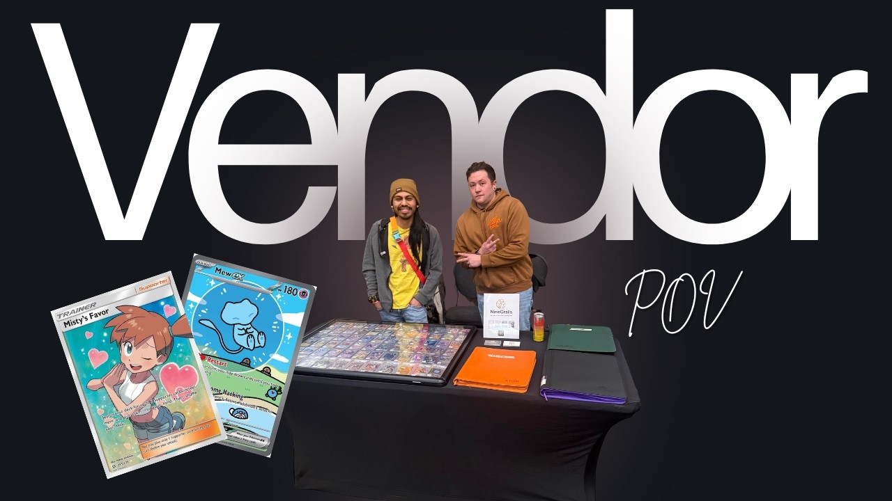 A Full Day Selling Pokémon Cards at a Card & Collectibles Expo | Pokémon Vendor POV