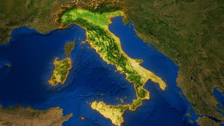 Por que a geografia da Itália é insanamente estranha?