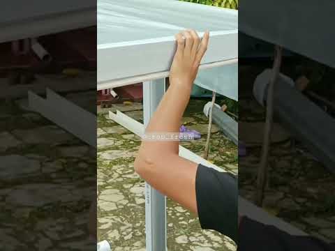 Video: Bumbung jahitan: teknologi pemasangan buat sendiri
