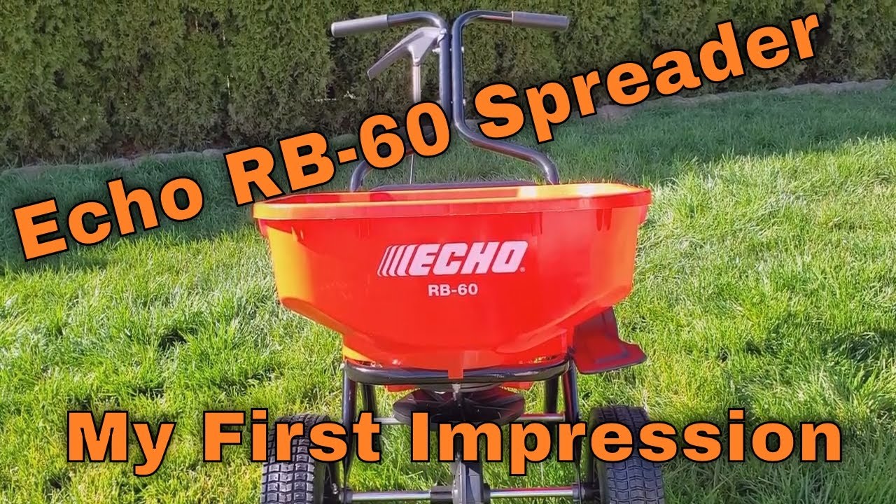 Echo RB-60 Spreader - My first Impression - YouTube
