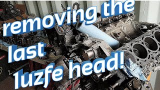 Lexus 1uzfe head removal!!  Toyota 4runner 1uz swap!!