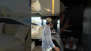 por dentro da lancha Schaefer 600