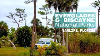 FLORIDA&#39;S National Parks! SO MANY GATORS! // VANLIFE USA ROADTRIP--Ep.9 | Solo female travel