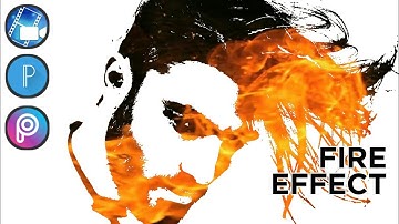 FIRE EFFECT - POWERDIRECTOR, PICSART, PIXELLAB | MAKE FIRE EFFECT VIDEO ON ANDROID | #ART15TW0RLD