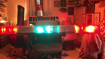 Code 3 XL 77” triple threat red/blue/red pse