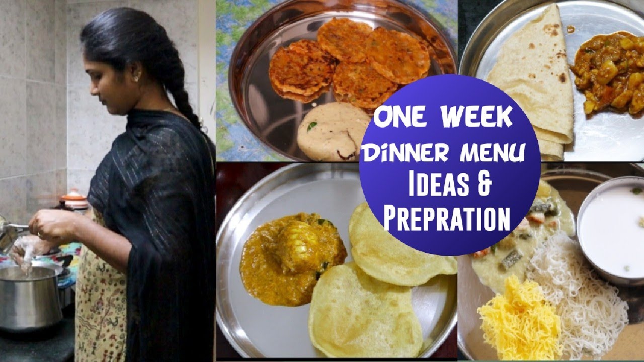 5 Days 5 Easy &Different Dinner Recipes | கோதுமை அடை, Veg kurma, egg masala, Garlic redchilli thokku