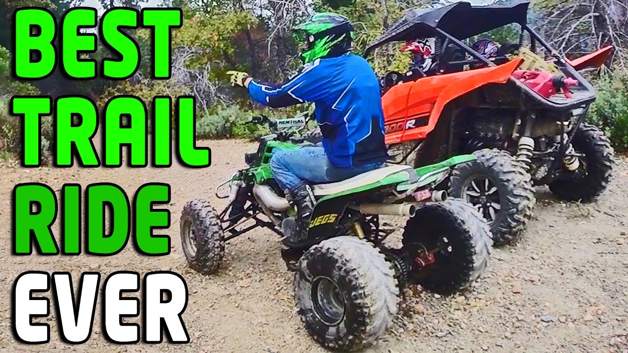 Banshee 350 Raptor 700 YXZ1000R Best Trail Ride Ever Extended Cut PART ...