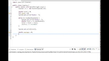 Loop Algorithm to Find Average of Values (Java)