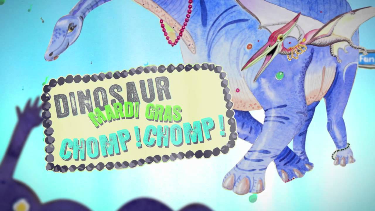 Dinosaur Mardi Gras Book Trailer YouTube