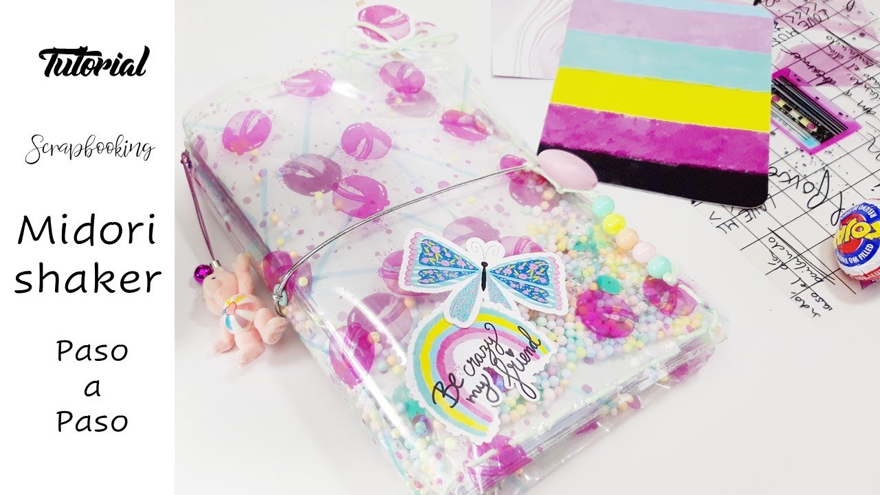 Paso a paso: Midori-shaker Scrapbooking (con prueba-error incluida)